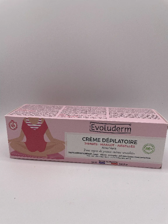 Crème dépilatoire Evoluderm