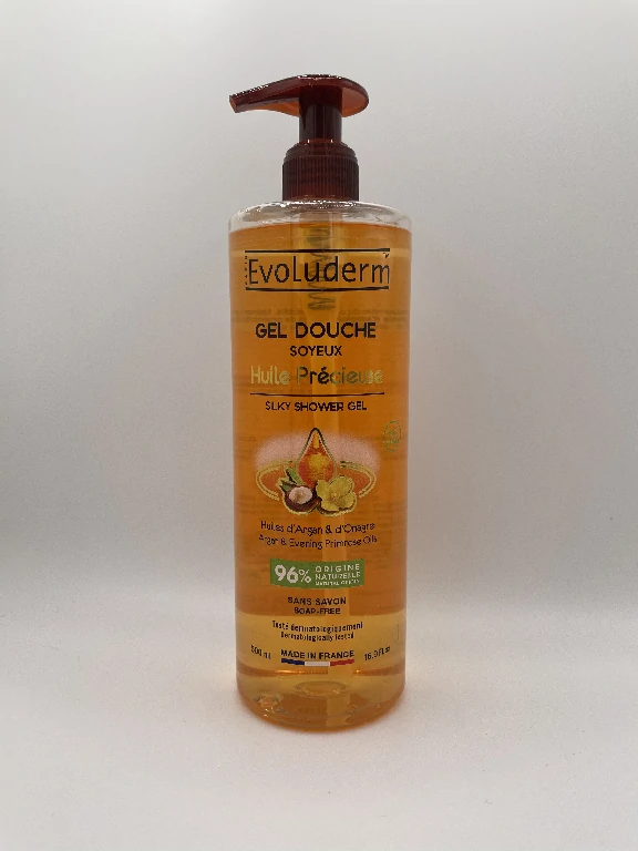 Gel Douche Soyeux Huile Précieuse Evoluderm