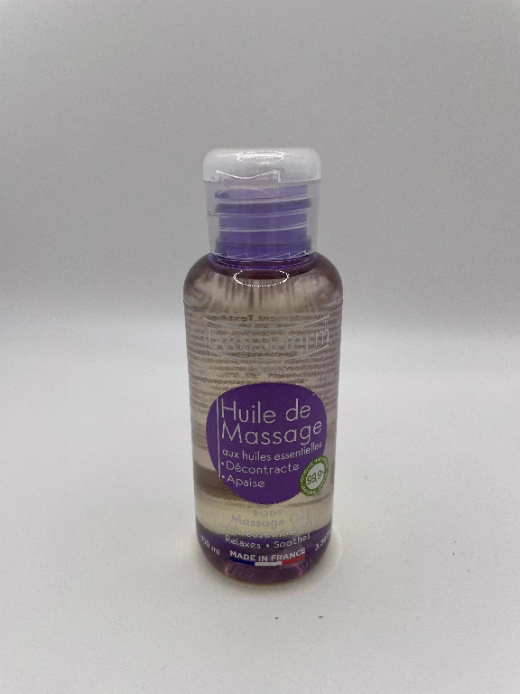 Huile de massage aux huiles essentielles Evoluderm
