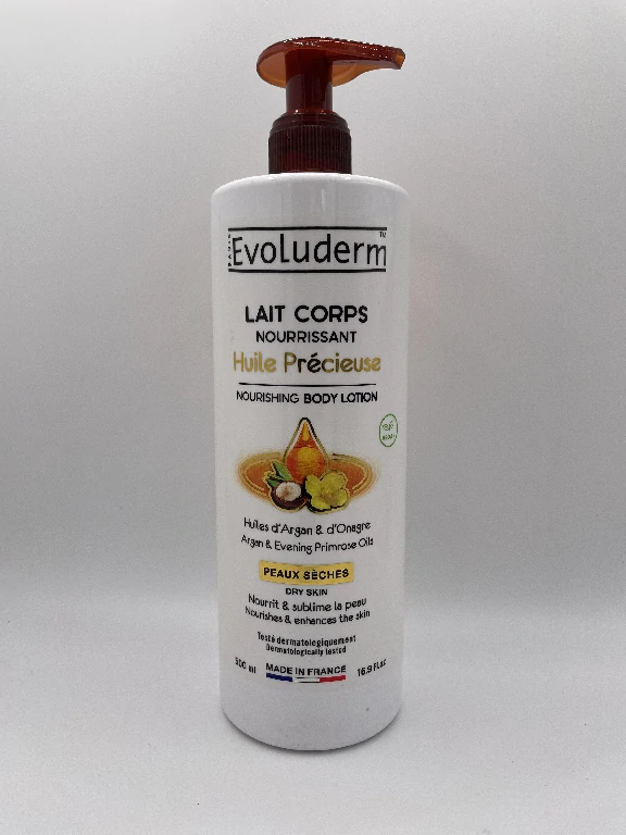 Lait Corps Ultra-Nourrissant Huile Précieuse Evoluderm