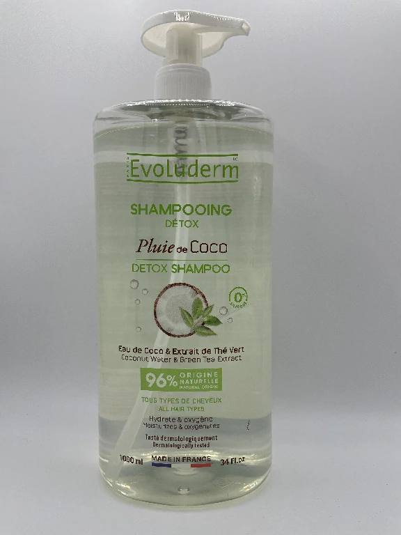 Shampoing Détox Pluie de Coco Evoluderm