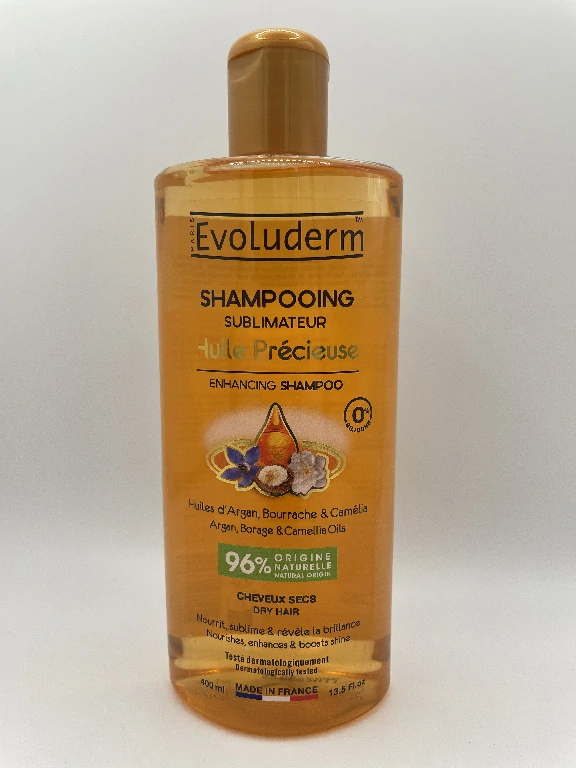 Shampoing Sublimateur Huile Précieuse  Evoluderm