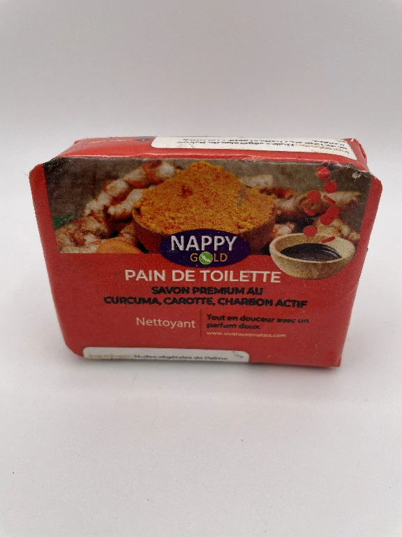Savon Curcuma-Carotte Nappy Gold