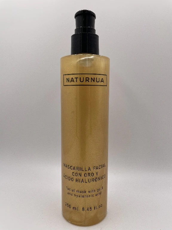 Masque visage à l'or et à l'acide hyaluronique Naturnua